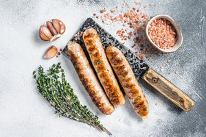 Mangalitsa Garlic Bratwurst Sausage Links