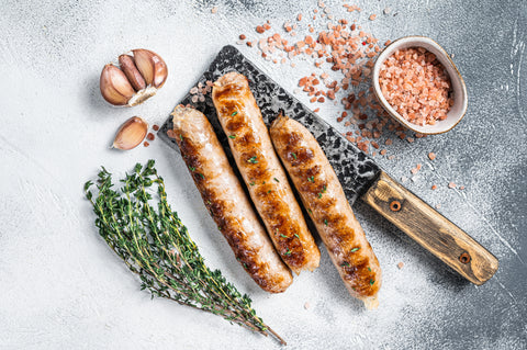 Mangalitsa Garlic Bratwurst Sausage Links